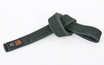Пояс для кимоно MTO BO-7251 (хлопок, размер 3-8, длина-260-320см, черный)