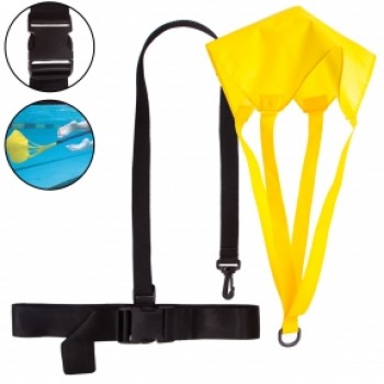 Парашют тормозной для плавания SP-Planeta SWIMMING BELT WITH CHUTE PL-3039 (PL, латекс)