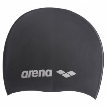 Шапочка для плавания ARENA CLASSIC AR-91662-55 (силикон, черный)