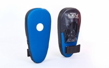 Лапа Прямая удлиненная (2шт) Комби LEV UR LV-4291 (р-р 28x4см, синий, красный)