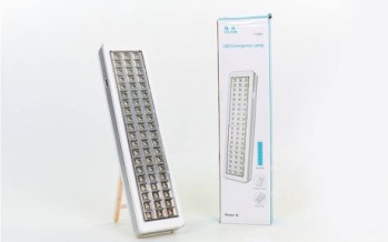 Фонарь аккум. аварийный светодиодный переносн. TY-8684A (60 led, на бат. (3C), аккум, р-р 43,5х10см, белый)