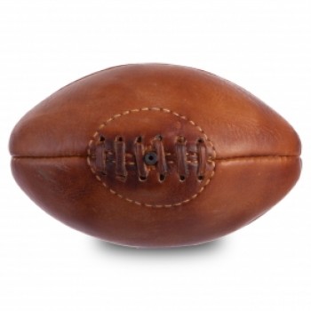 Мяч для регби сувенирный кожаный VINTAGE F-0266 Mini Rugby ball (кожа, 4 панели)