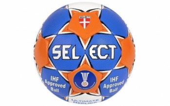 Мяч для гандбола SELECT ULTIMATE REPLICA-2 Club training (HPU 1000, р-р 2, синий-белый)