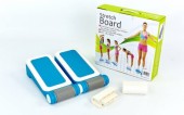 Доска для стретчинга Pro Supra STRETCH BOARD FI-7310 (пластик, р-р 35,5x34см, 7 углов наклона, синий-белый)