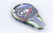 Ракетка для настольного тенниса 1 штука в чехле DUNLOP MT-679202 BLACKSTORM POWER (древесина, резина)