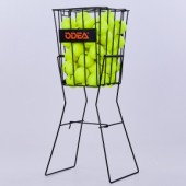 Корзина для мячиков ODEAR BT-0465 (металл, р-р 70х22х24см, черный)