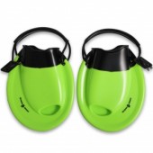 Ласты для брасса MadWave Positive Drive M074101 (резина, р-р 35-41, черный-салатовый)