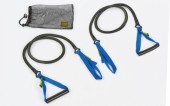 Тренировочная система для тренировки гребка MadWave ROWER TRAINER DRY M077109 (латекс, нейлон, PP, длина-1,2м, сопротивление от 1,3 до 15,4 кг, цвета в ассортименте)